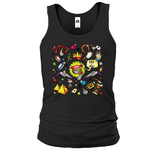 Майка Luck & Roll