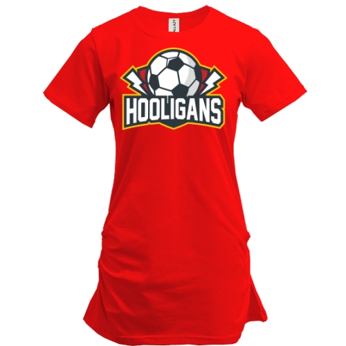Подовжена футболка Hooligans Soccer