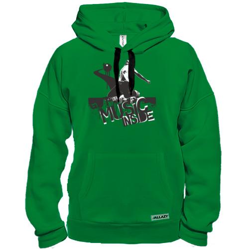 Толстовка music inside