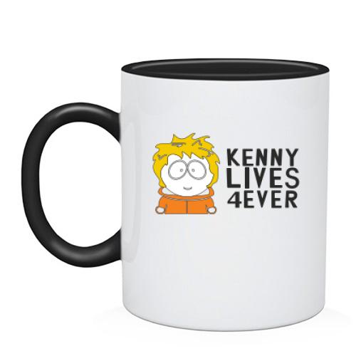 Чашка  Kenny lives forever