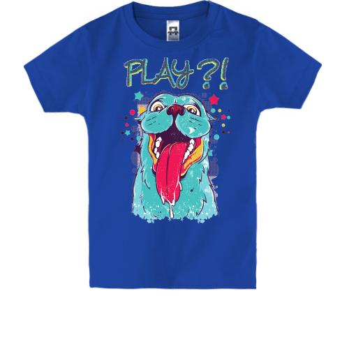 Дитяча футболка play?!