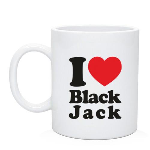 Чашка I love Black Jack