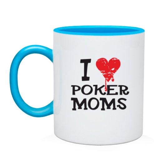 Чашка Poker I love moms