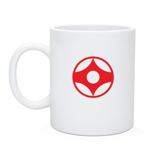 Чашка с Символом канку (Кёкусинкай)
