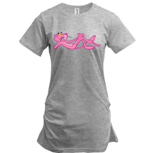 Подовжена футболка з Рожевою пантерою (1)