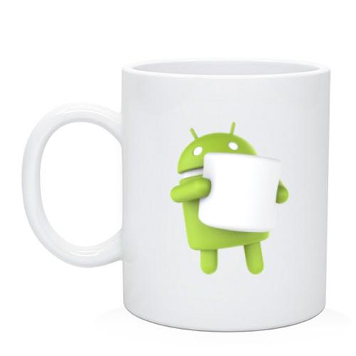 Чашка Android 6 Marshmallow