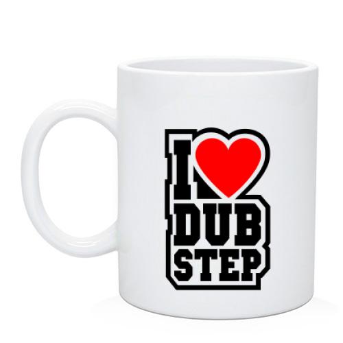 Чашка I love dub step