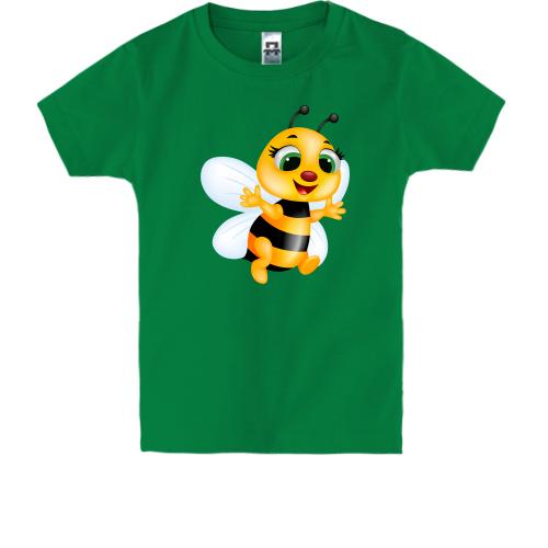 Дитяча футболка з маленькою бджолою