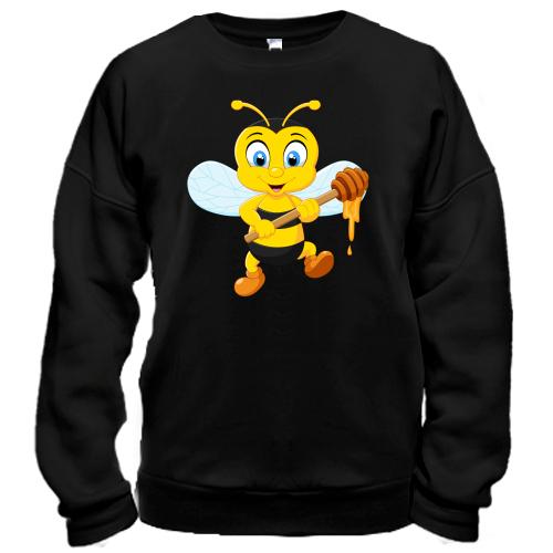 Світшот з бджолою і медом