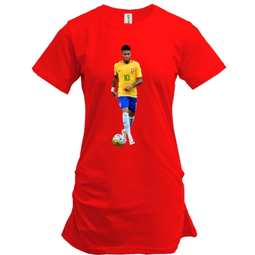 Подовжена футболка з Neymar 2