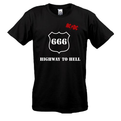 Футболка AC/DC - Highway to hell