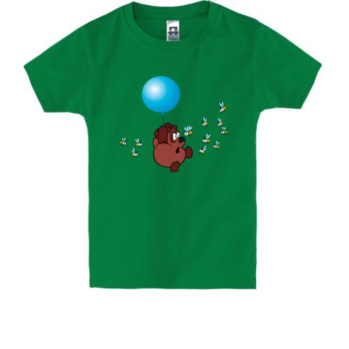 Дитяча футболка з радянським Вінні Пухом на кульці