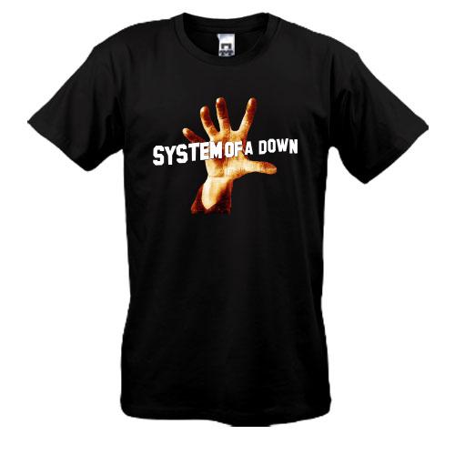 Футболки System of a Down с рукой