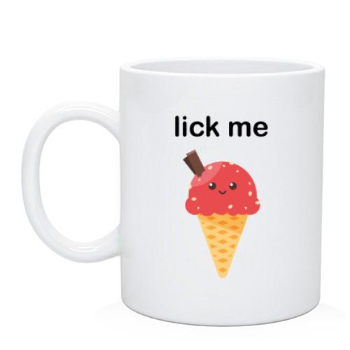 Чашка Lick me