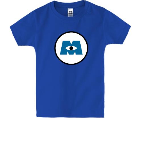 Дитяча футболка з лого Корпорації Монстрів
