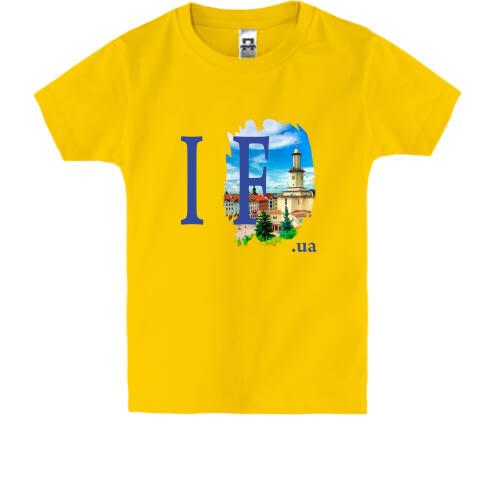 Детская футболка if.ua (Ивано-Франковск)