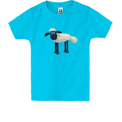 Детская футболка с барашком Шоном