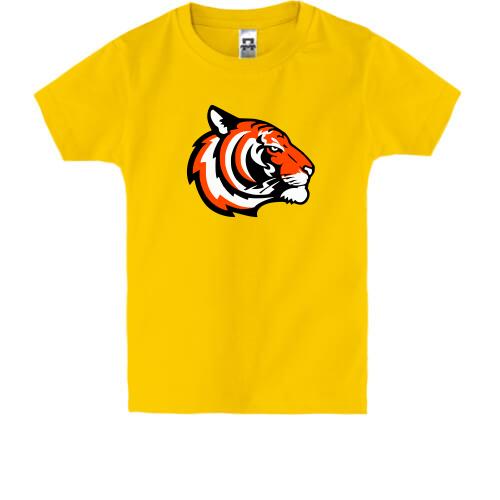 Дитяча футболка з тигром в профіль