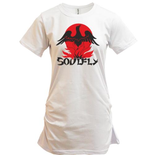 Подовжена футболка Soul fly