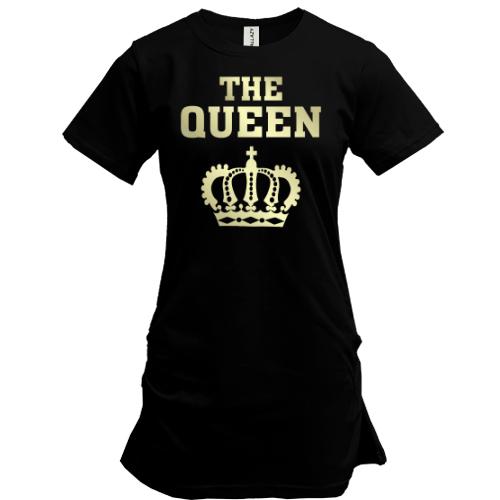 Подовжена футболка The Queen