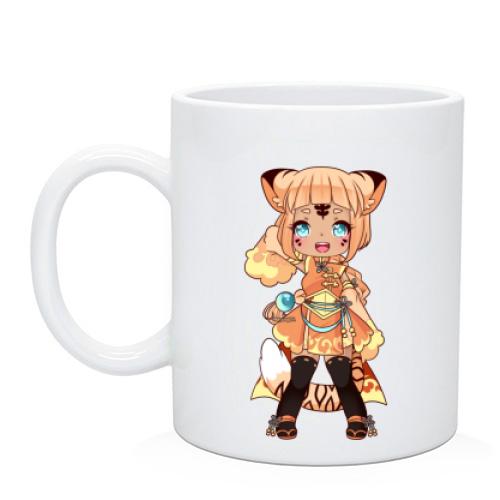 Чашка з персонажем Тигр