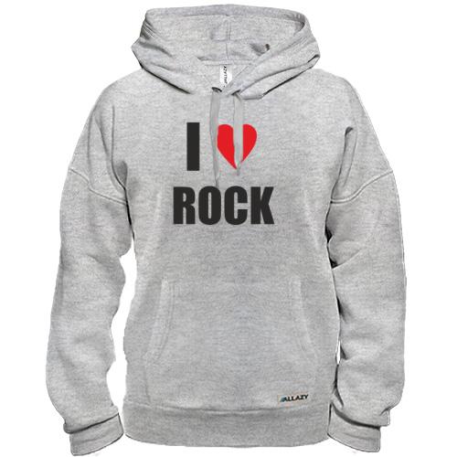 Толстовка I love Rock