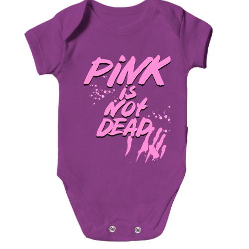 Детское боди Pink is not dead (1)