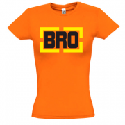 Женская футболка BRO