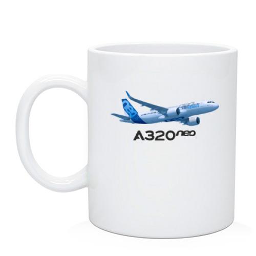 Чашка Airbus A320 neo