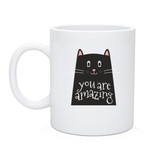 Чашка Black Cat Чорний кіт