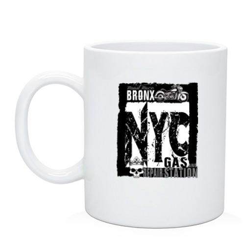 Чашка Bronx NYC Gas