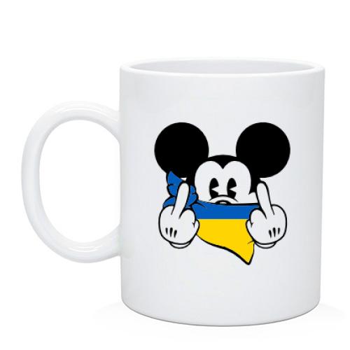Чашка F*ck Mickey UA