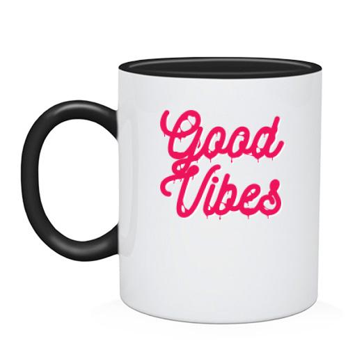 Чашка Good vibes