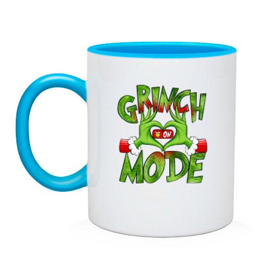 Чашка Grinch Mode On