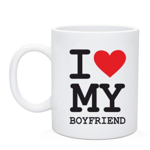 Чашка I love my boyfriend