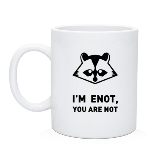 Чашка I'm Enot