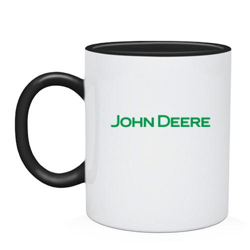 Чашка John Deere (надпись)