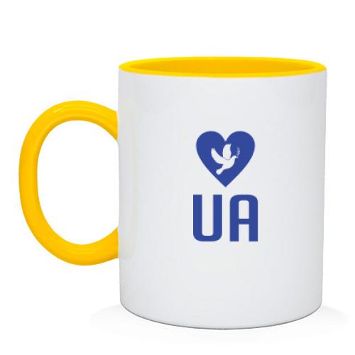 Чашка Love UA