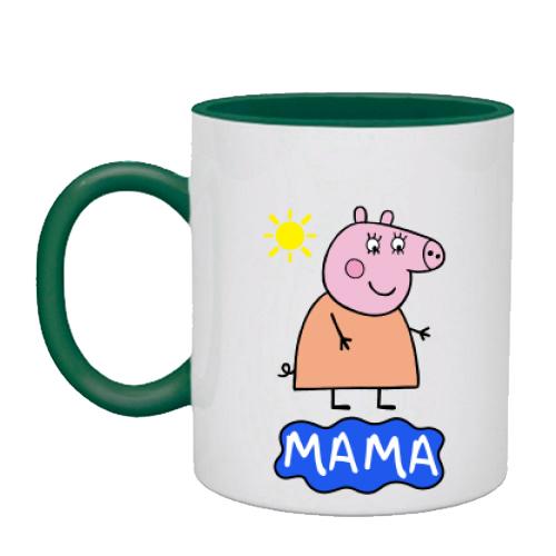 Чашка Мама Свинка (свинка Пеппа)
