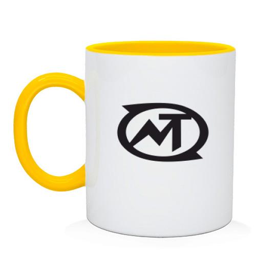 Чашка Мумий Тролль (лого)