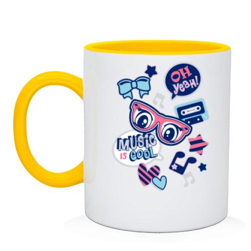 Чашка Music cool