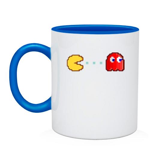 Чашка Pacman vs  ghost