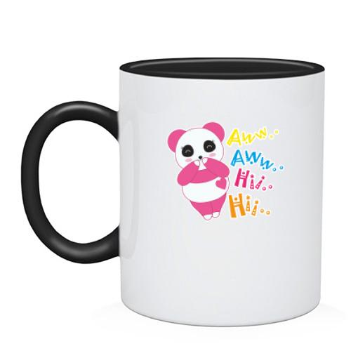 Чашка Pink Panda