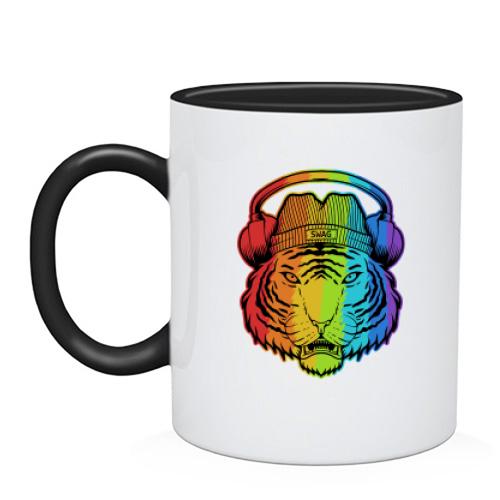 Чашка Rainbow Tiger