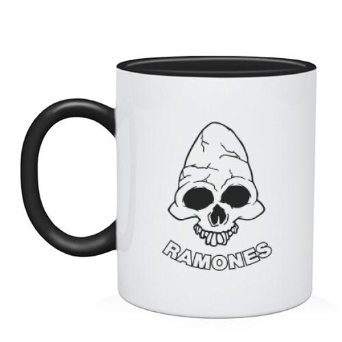 Чашка Ramones (з черепом)