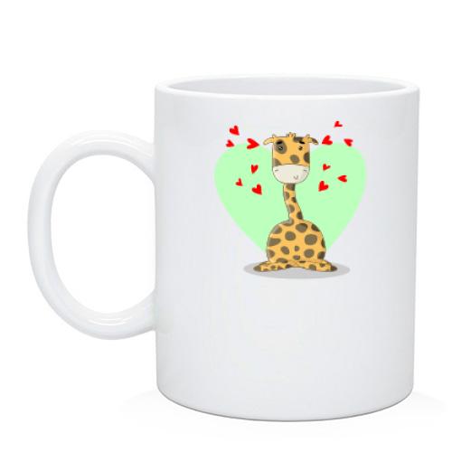 Чашка Дитина жираф