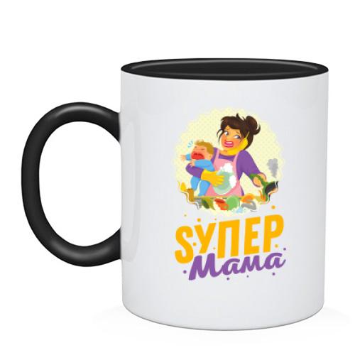 Чашка Super мама (2)