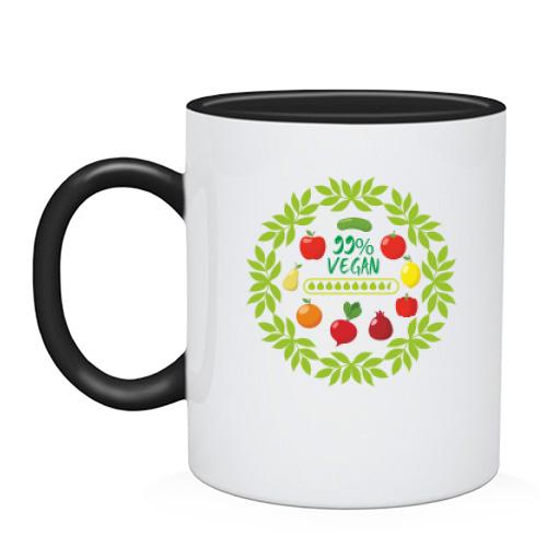Чашка Vegan Веган