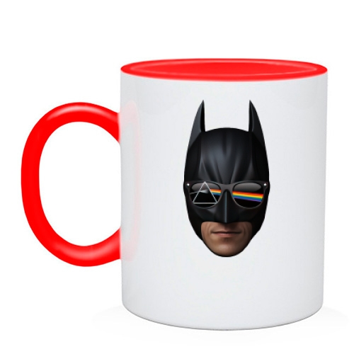Чашка з Бетменом в окулярах