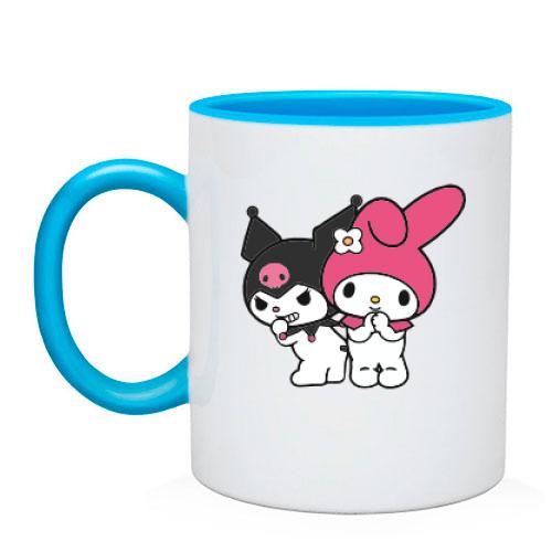 Чашка с Kuromi & My melody